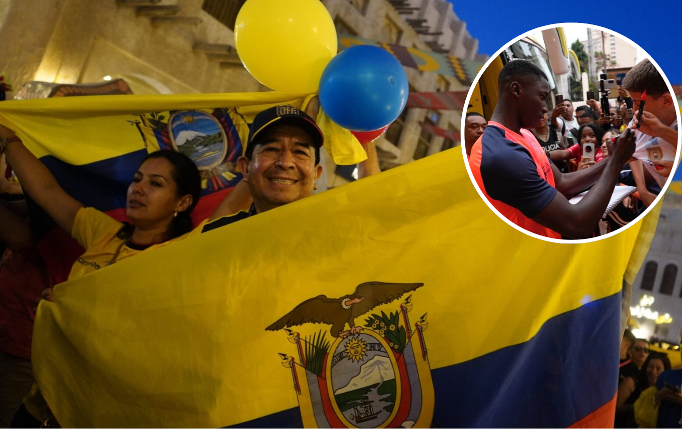 ¿Cuándo y dónde se dará el banderazo en apoyo a los jugadores de Ecuador?