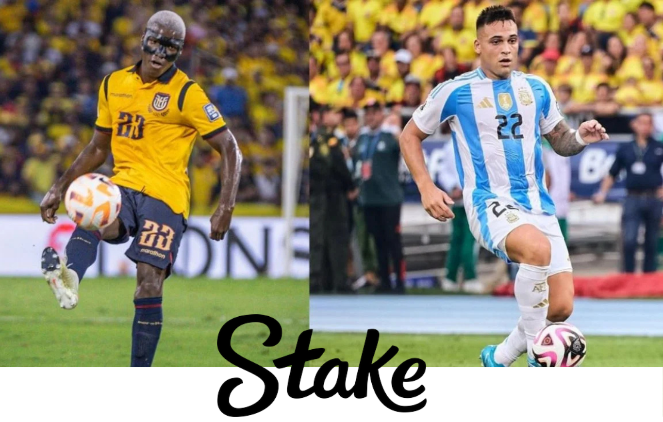 Cuotas Stake para el Ecuador vs. Argentina en la última fecha de las Eliminatorias