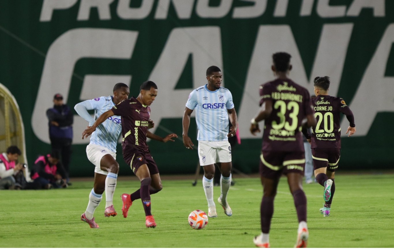 Liga de Quito logra agónico empate ante la Universidad Católica en el arranque del hexagonal final de la LigaPro
