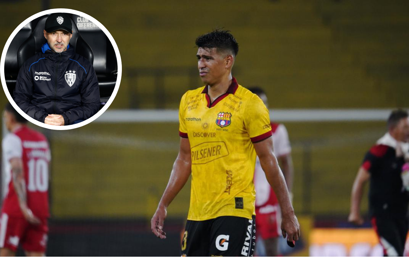 Javier Rabanal, DT de Independiente del Valle,  lanza indirecta a jugador de Barcelona y califica de insostenible su presencia en la Tri