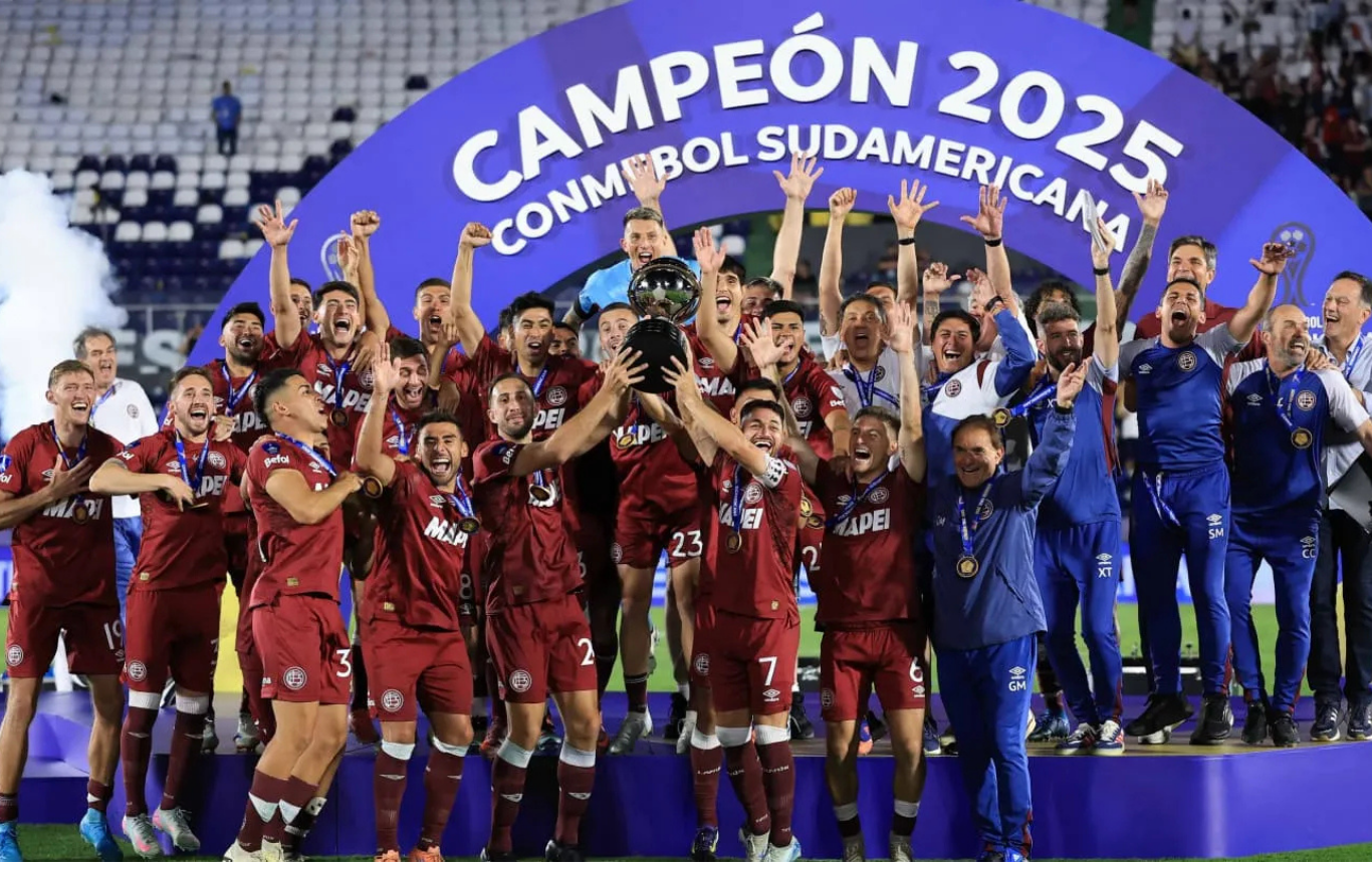 Lanús se coronó campeón de la Copa Sudamericana tras vencer al Atlético Mineiro de Alan Franco