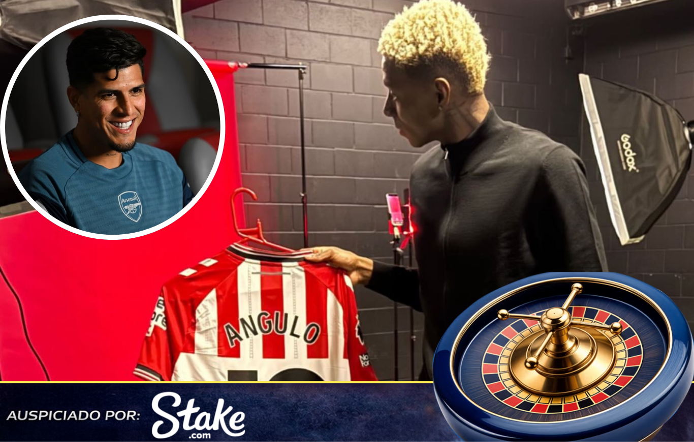 Nilson Angulo usará el número 10 en el Sunderland y podría debutar ante el Arsenal de Piero Hincapié
