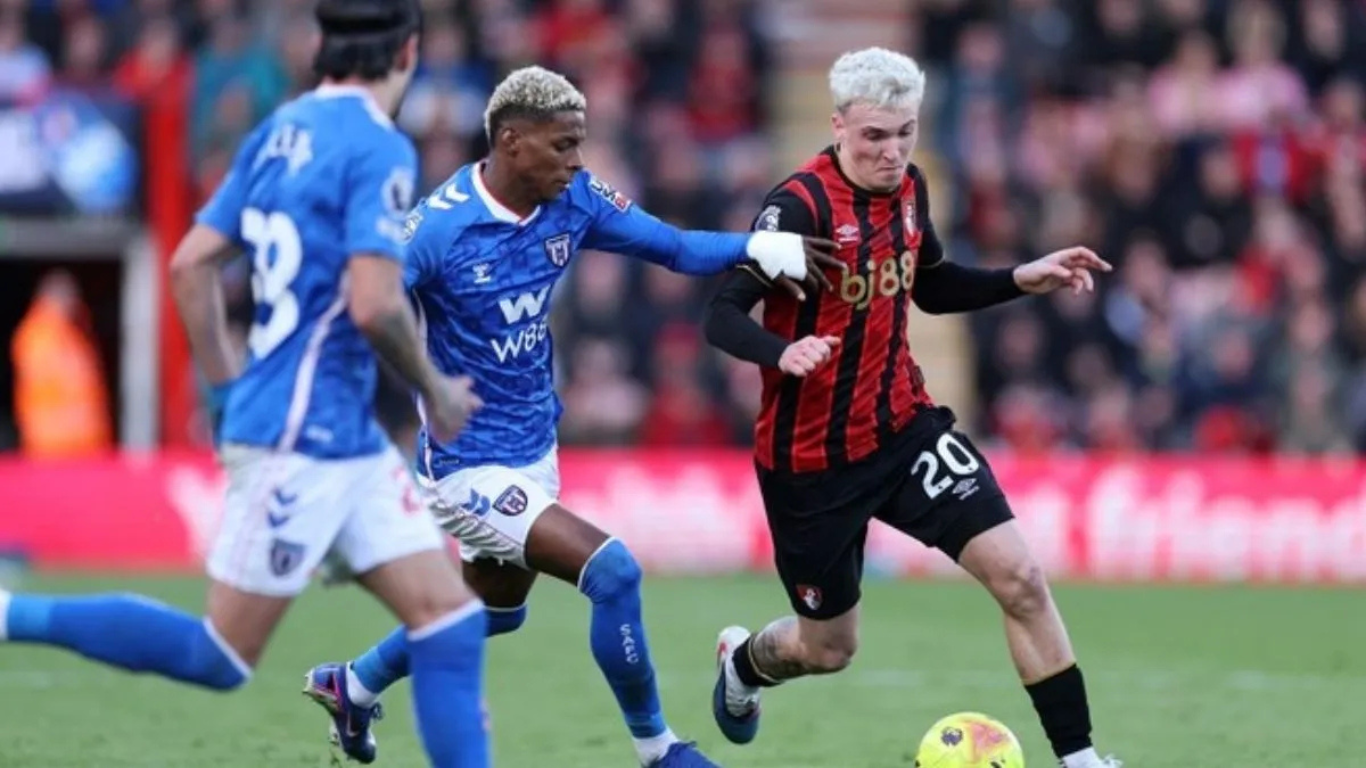 Nilson Angulo, presente en el empate del Sunderland frente al Bournemouth en la Premier League