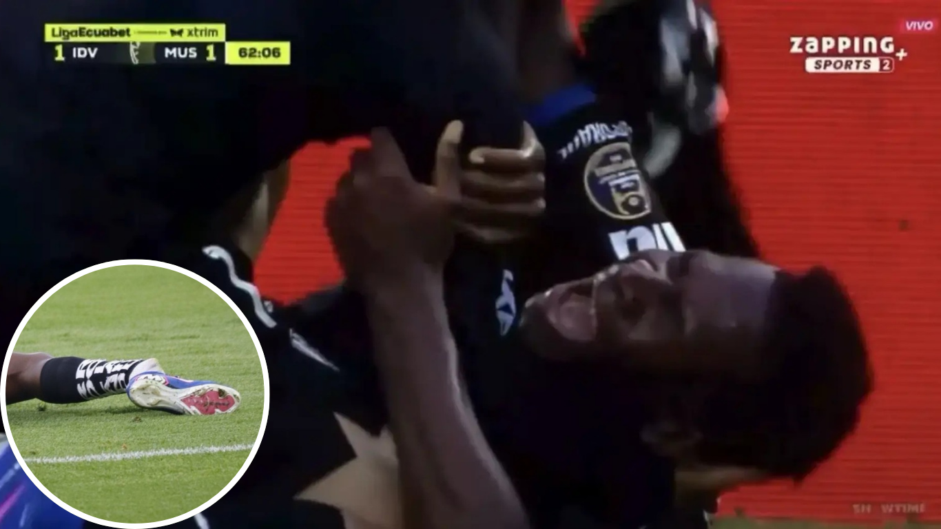 Vea cómo fue la escalofriante lesión que sufrió Jean Pierre Arroyo de Independiente del Valle