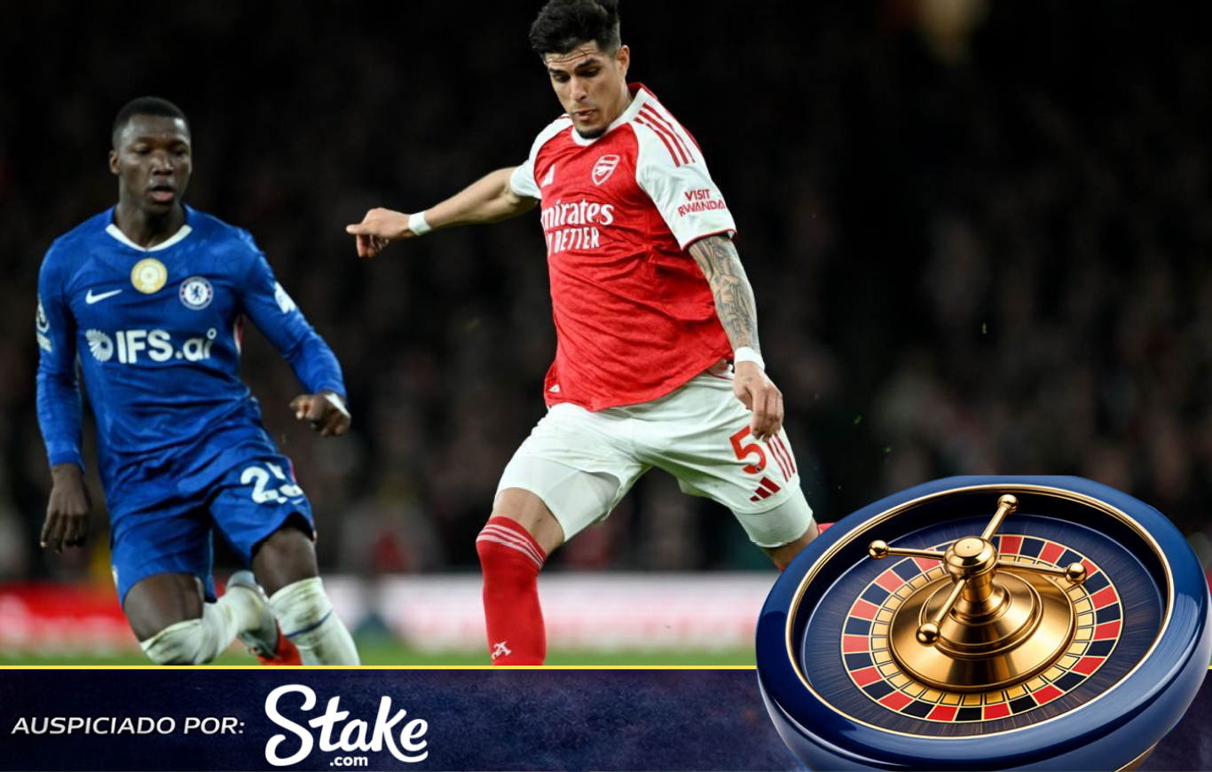 Piero Hincapié venció con el Arsenal al Chelsea de Moisés Caicedo en la Premier League