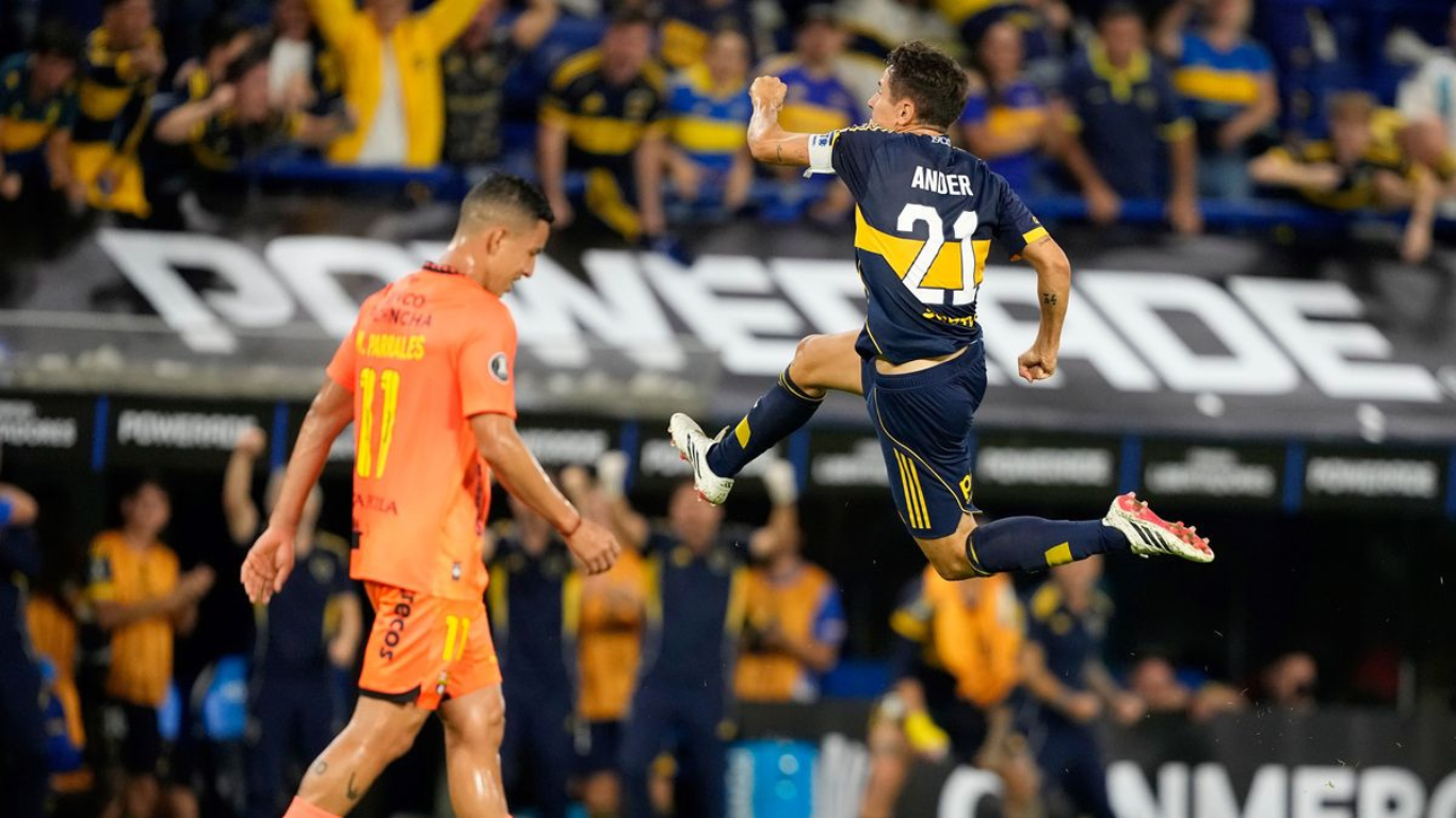 Barcelona cae ante Boca Juniors en la Bombonera y se complica en la Copa Libertadores