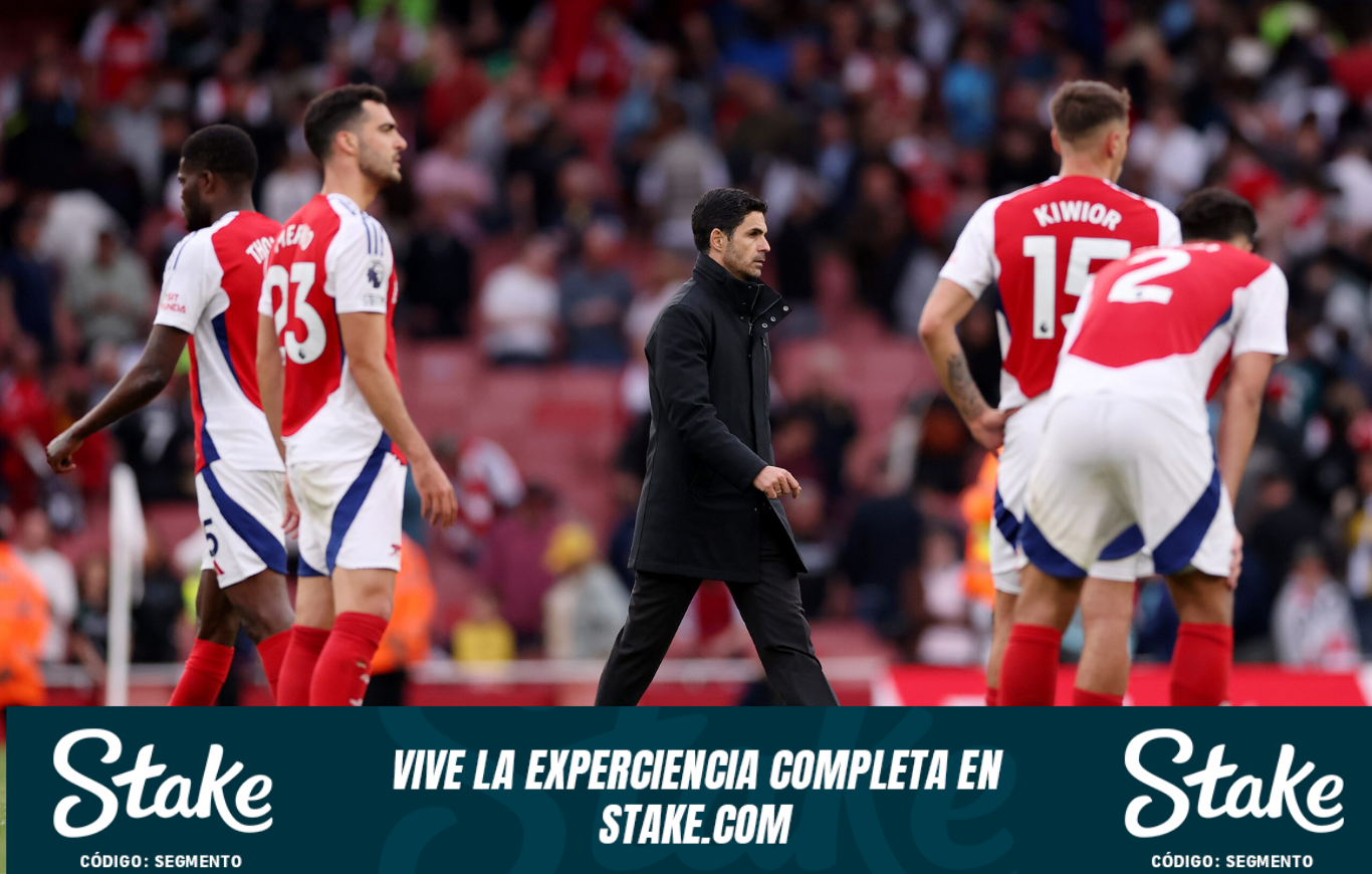 Sin Piero Hincapié el Arsenal sufre dura derrota frente al Bournemouth en la Premier League