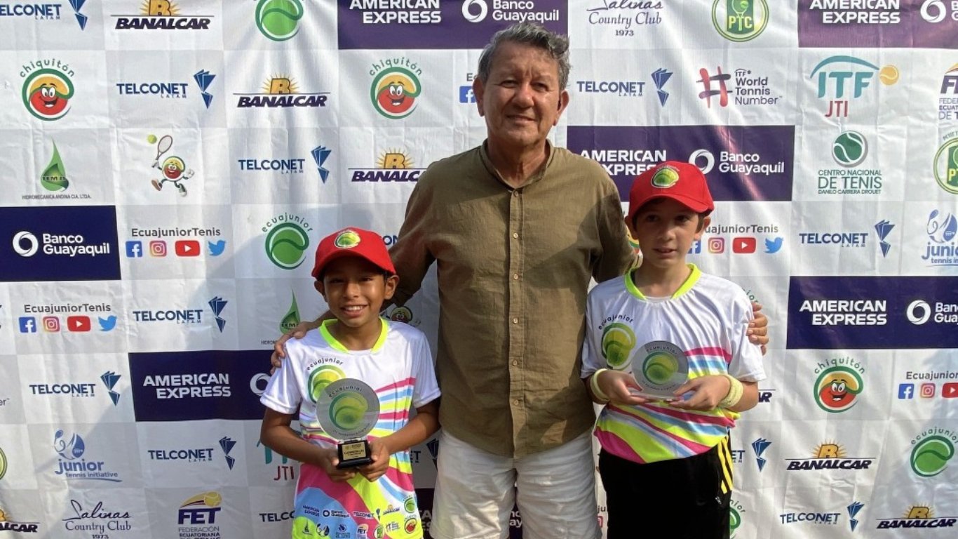 Bazán, Toledo y Rizzo, campeones de la quinta etapa de Ecaujunior