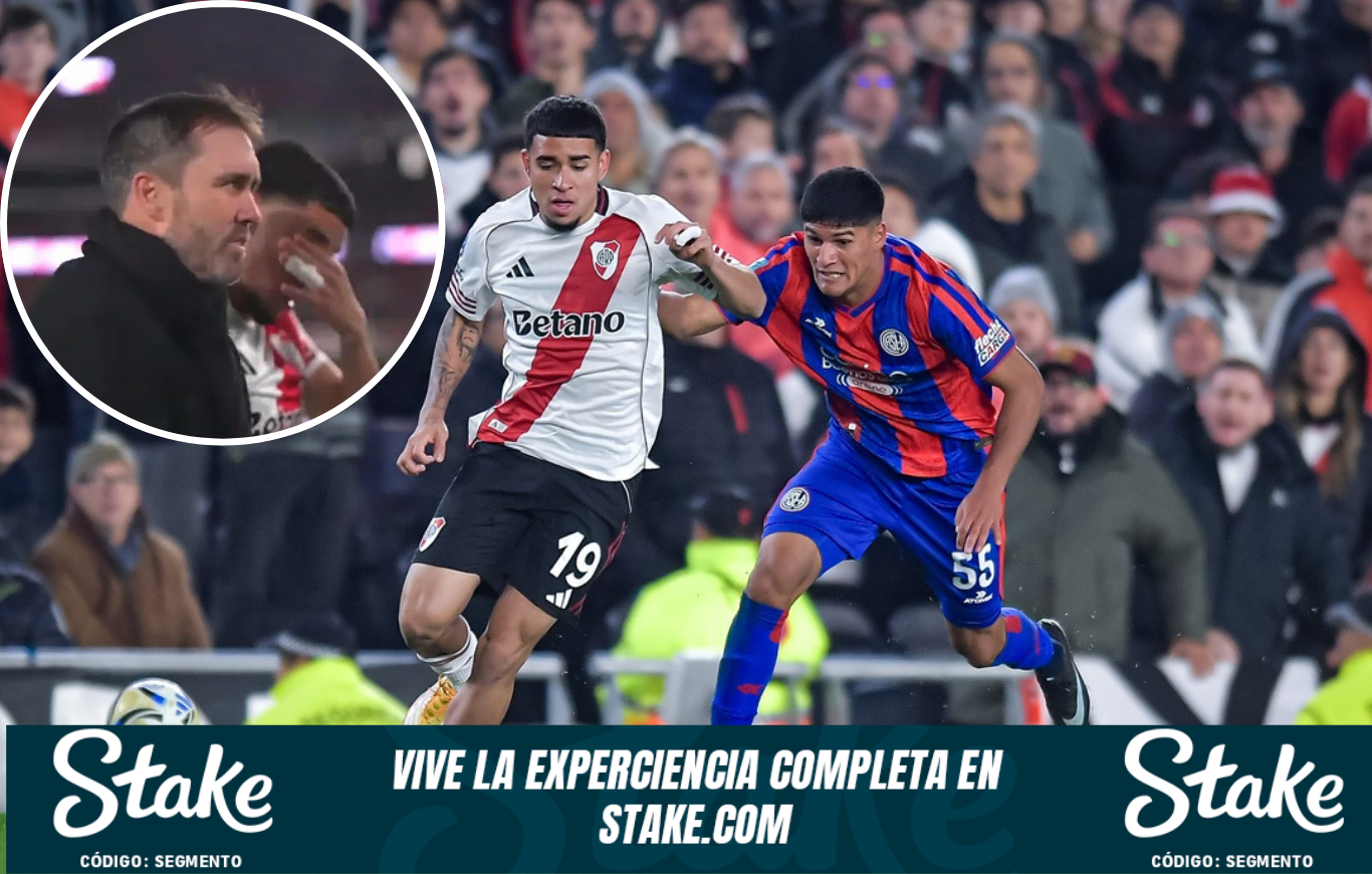 Kendry Páez rompió en llanto tras fallar penal en sufrida clasificación de River Plate en Argentina
