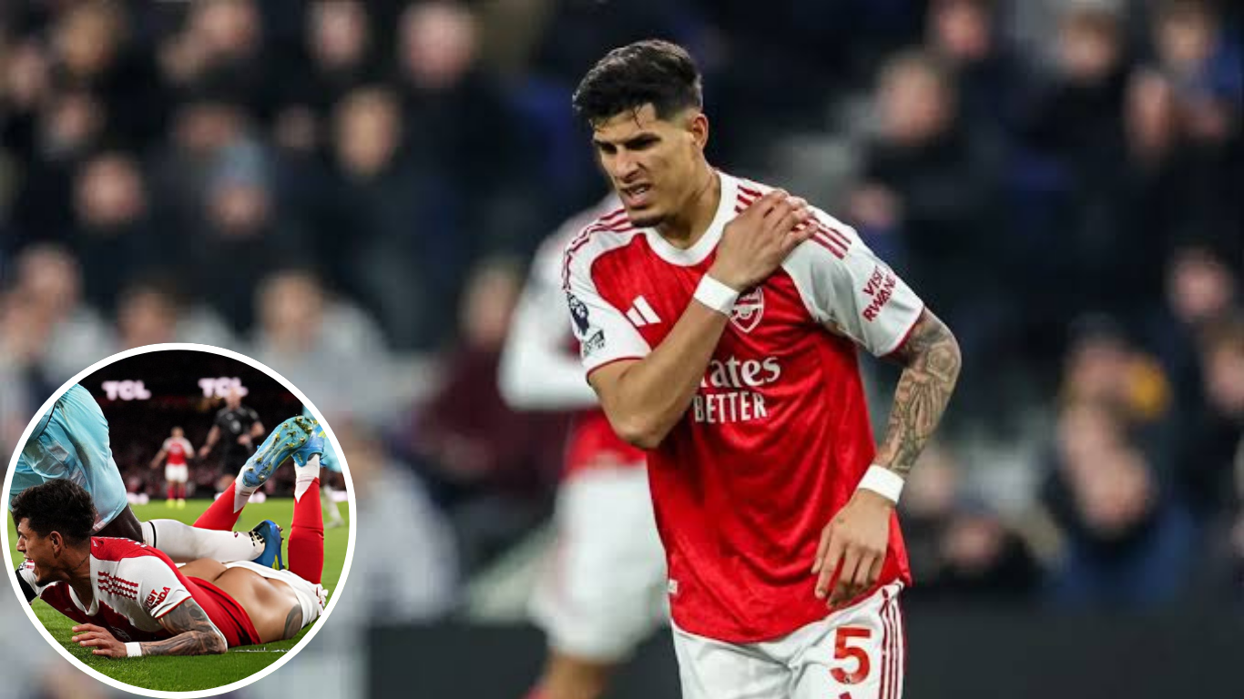 Piero Hincapié terminó con los pantalones abajo en la victoria del Arsenal ante el Burnley