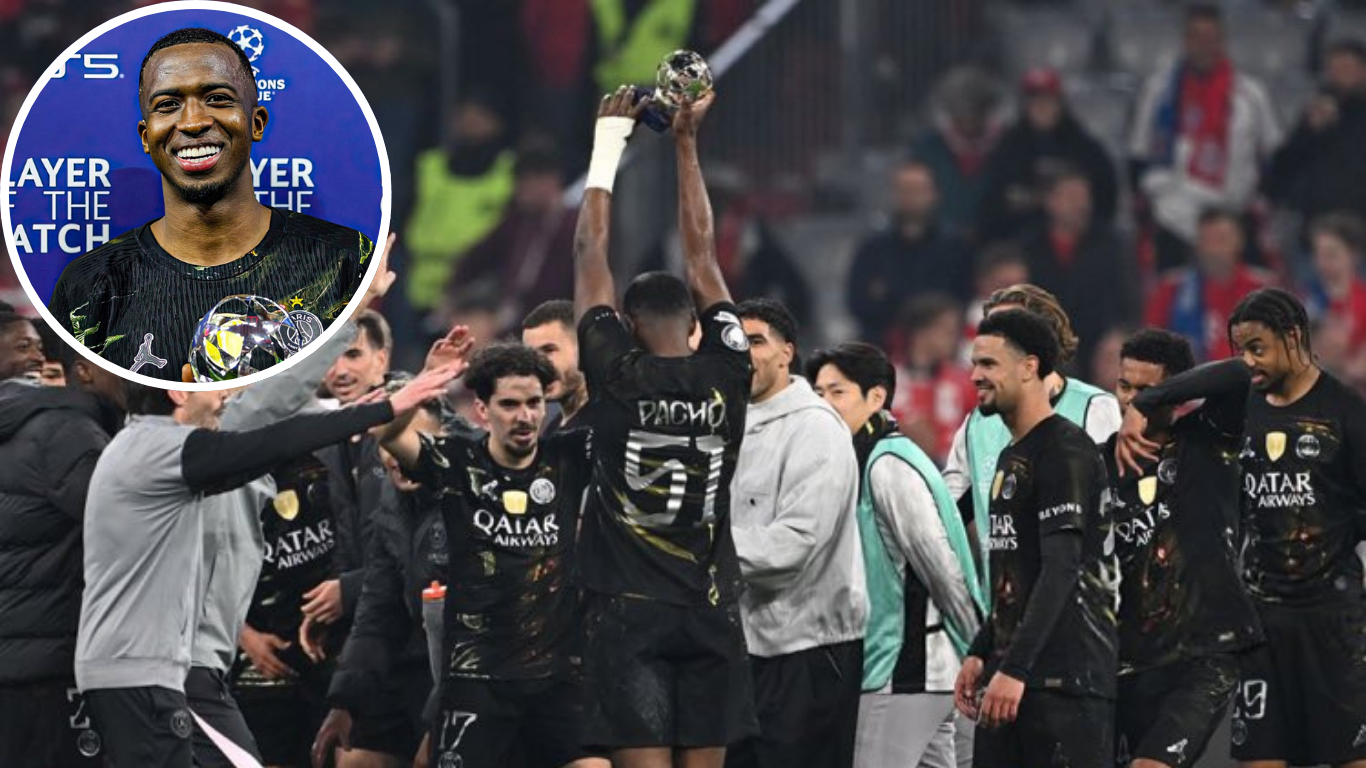 Willian Pacho brilló en la clasificación del PSG a la final de la Champions League: fue elegido como el MVP