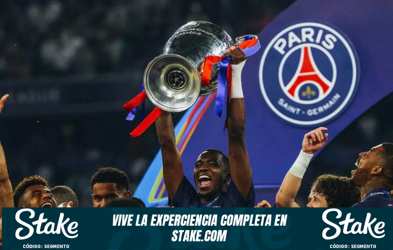 Willian Pacho, otra vez campeón de la Champions League con el PSG: derrotó en la final a Piero Hincapié