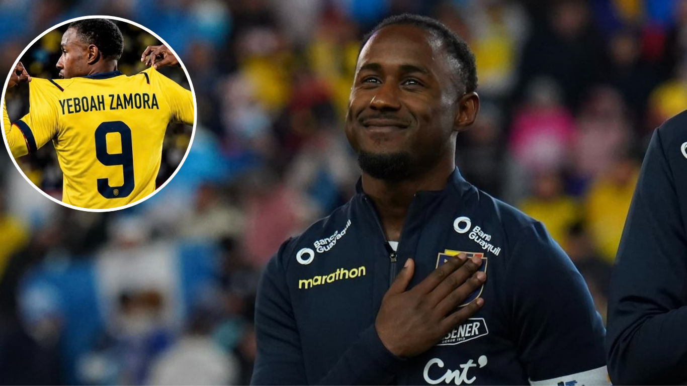 Orgulloso de ser ecuatoriano: John Yeboah confirma que lucirá el apellido de su madre en el Mundial