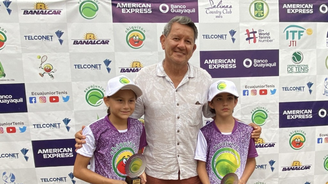 Domínguez, Zambrano y Farías, campeones de VII etapa de Ecuajunior
