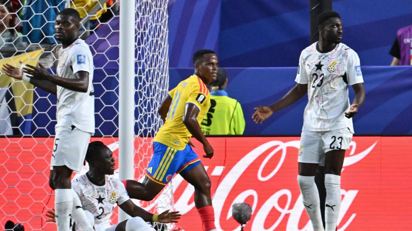 Colombia derrota a Ghana y clasifica a los octavos de final del Mundial 2026