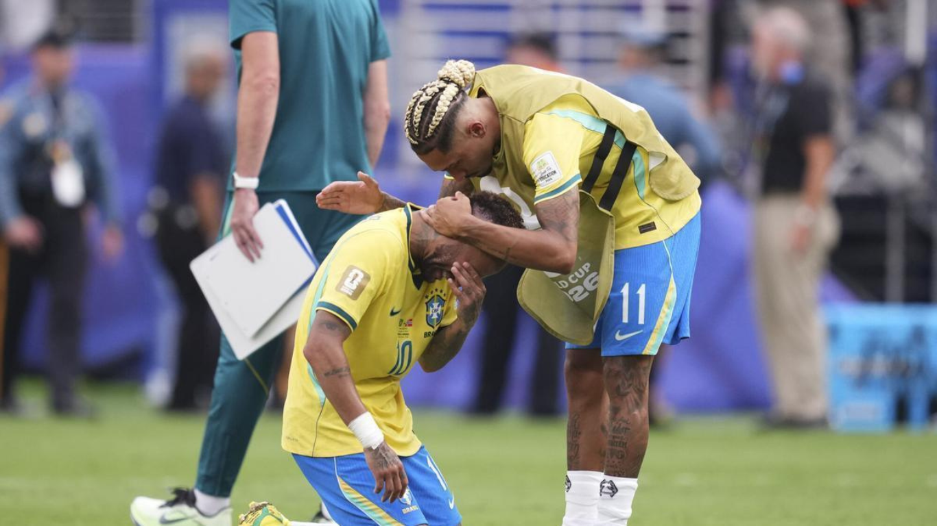 Entre lágrimas: Neymar se despidió de la selección de Brasil tras dolorosa eliminación en el Mundial