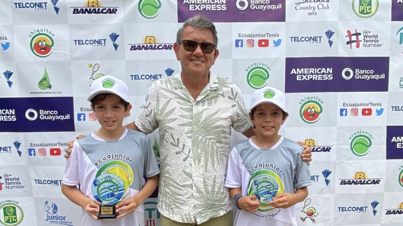 Jauregui, Bazán y Dávila, campeones de VIII etapa de Ecuajunior