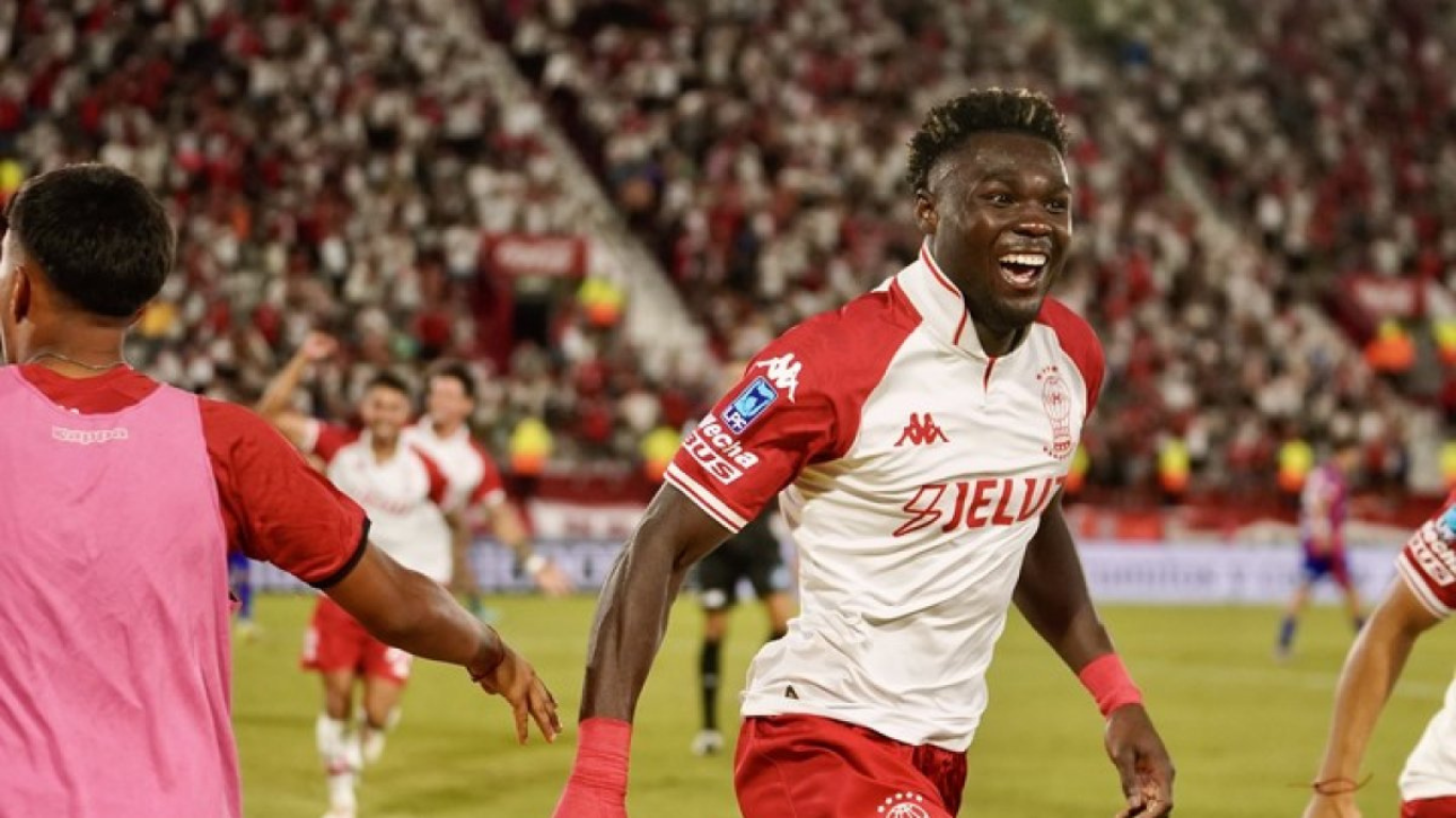 Así fue el nuevo gol de Jordy Caicedo con Huracán