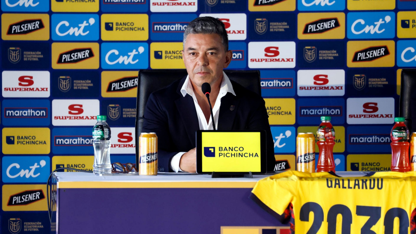 Marcelo Gallardo presenta su primera lista de convocados como nuevo DT de Ecuador