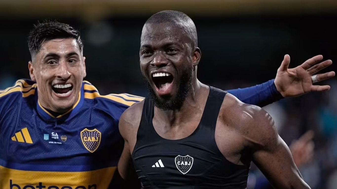 Así fue el triplete de Enner Valencia en el triunfo de Boca Juniors ante Racing